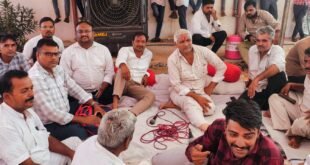 कृष्णावती नदी बचाओ आंदोलन: आमरण अनशन जारी