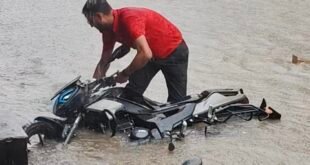 मालपुरा शहर का बाजार फिर बना दरिया, प्रशासन की लापरवाही से बढ़ी जनता की परेशानी
